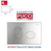 Placca Eco Pucci Ellisse 280X180 Cromata