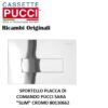 Placca Sara Pucci  280X180 Cronmata Linea.
