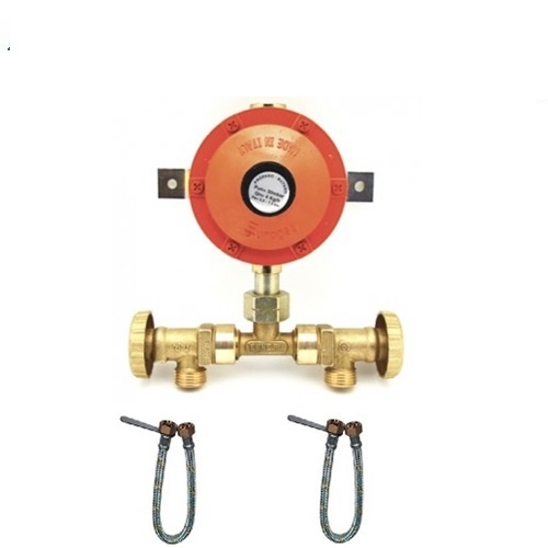 Minicentralina Gas Con Regolatore Bassa Pressione 2 Vie.