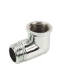 Gomito Ottone Cromato MF