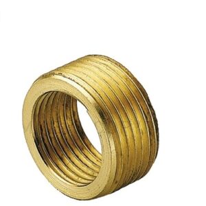 Ghiera MF Ridotta Ottone Giallo.