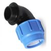 Gomito PVC Maschio Politilene.