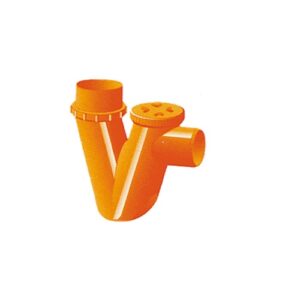 Sifone Verticale  con Tappo a Vite V-O