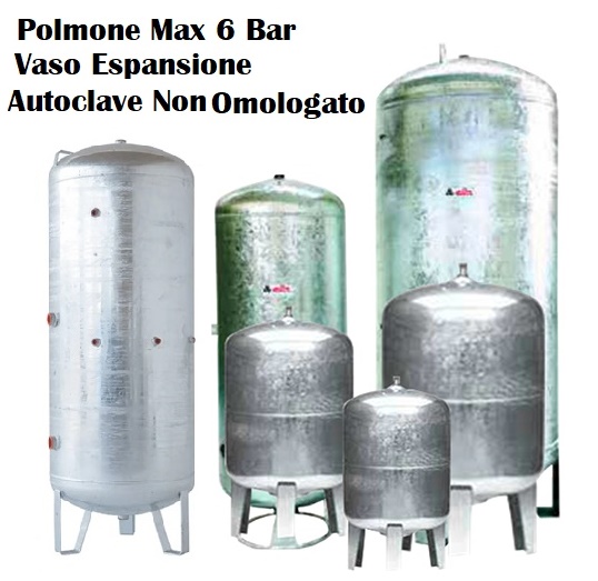 Polmone Zincato verticale Alto Non Collaudato.