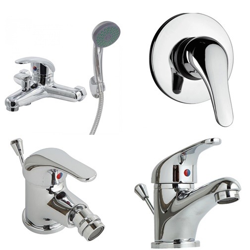 Rubinetto Miscelatore Mix Monocomando C 40 Bagno Serie Debora.