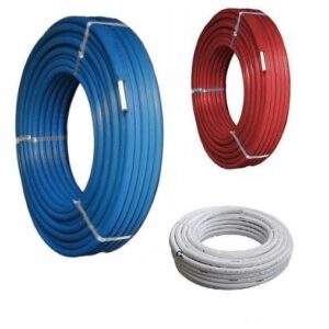 Tubo Multistrato "373" Pexb
 Rivestito Bianco - rOSSO . BLU