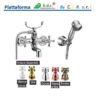 Gruppo Vasca Liberty Bronzo  013.Dc18