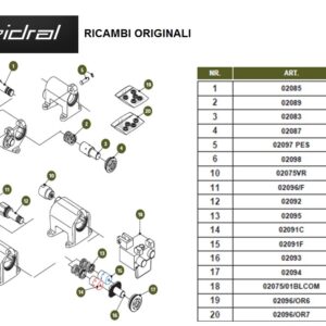 Molla Di Richiamo Inox Per 02070-02072/90-02075/01  02095