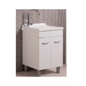 Lavatoio Sirena 55X45+ Abs Bianco 2 Ante  07129