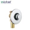 Flussometro Temporizzato 3/4" Incasso Cromo  08065C-34