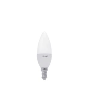Lampadina Oliva 5W Led 470 L 6500K E 14  10016452