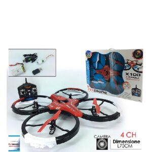 Fly Drone R/C 4Ch.X100 C/Videoc.  100982