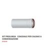 Prolunga Coassiale Mf 100 D. 60/100  107612