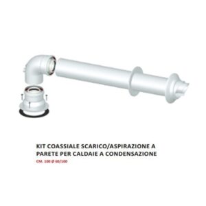 Kit1 Kit Coassiale M/F D. 60/100
Compatibilità: Junckers Bosch-Buderus  107697