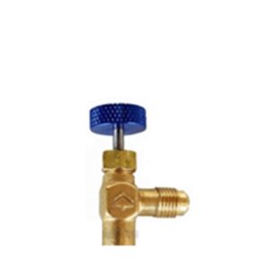 RUBINETTO  F. Attacco bombola R410 Uscita M. attacco R407
