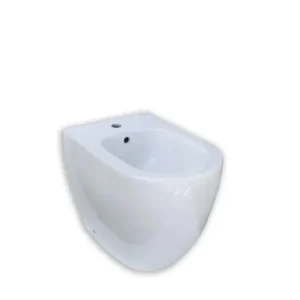 Serie Sanitari Emy Filo Parete Bianco. Bidet