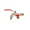 Rubinetto A Sfera Doppio Portagomma  2040St015