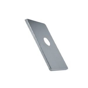Piastra Passo Rapido In Ottone Cromato H10X28 Mm 87X135  2912F04