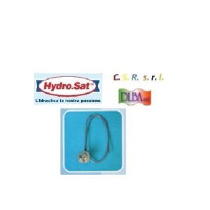 Pulsante Colore Cromo Con Tubo Rame  300100