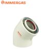 Kit Curva D.100-60 A 45° Per Prolunga  3010950