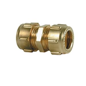 Niples Doppia A Compressione In Ottone Tenuta Metallica  D. 16 Nd16Org  30116