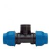 Tee PVC politilene Femmina Centrale. 90X3"