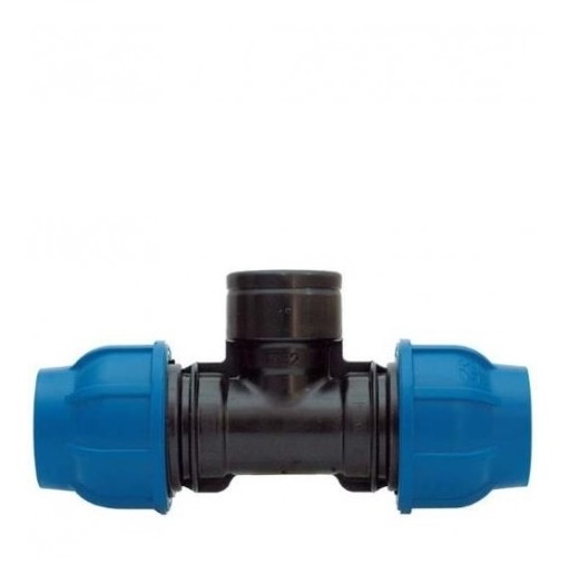 Tee PVC politilene Femmina Centrale. 90X3"