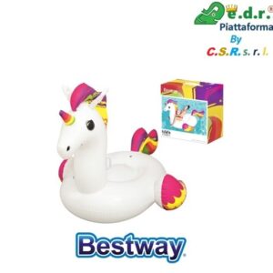 Cavalcabile Fashion Unicorno Grande, Cm 224X164, Con Maniglie  41113