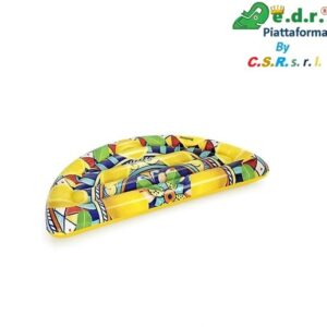 Bestway Lounge Spruzzata Di Sicilia, Cm. 1,71 M X 89(Contenuto: Una Lounge Gonfiabile, Patch Di Riparazione)  43364