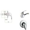Miscelatore Doccia Incasso Fiore Nexus Cromo Oro  43Cro1900