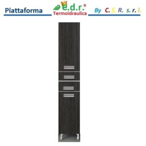 Colonna Rovereto 30X190 2A Dx Grigio Scuro Venato  44705