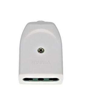 Presa Bivalente P17/11 Bianca  5053