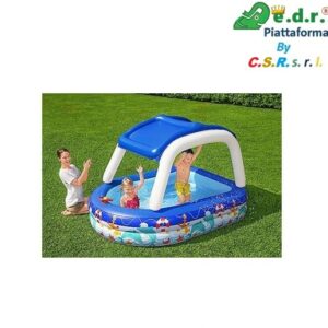 Bestway Piscina Per Famiglie Capitano Di Mare 2,13 M X 1,55 M X 1,32 M  54370