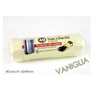 Rotolo 40 Sacchetti 62X90Cm Vaniglia  556104