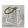 Lanterna Porta Candela Bianco  568232
