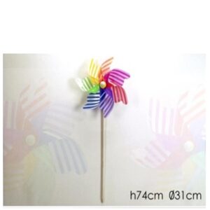 Girandola Grande A Righe Multicolor  579010