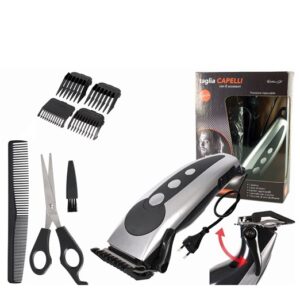 Taglia Capelli 8 Pz. Silver /Nero 10W  585512