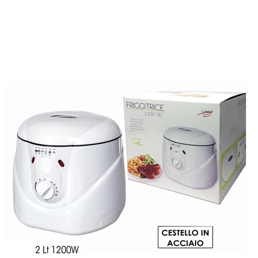 Friggitrice 2 Lt 1200W Bianca 592700