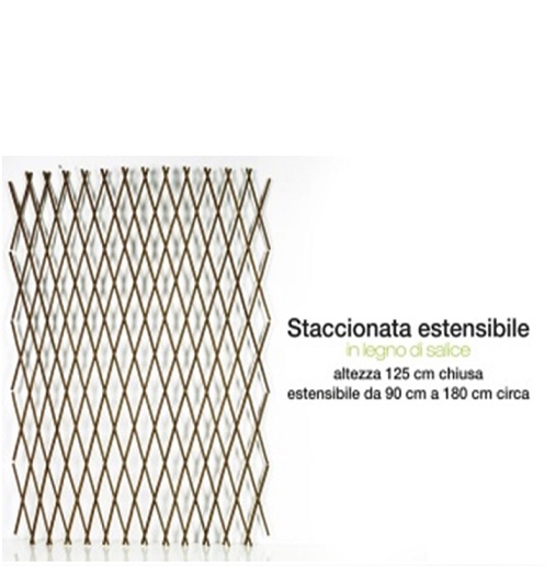 Staccionata Estens. Legno 60X180 Cm 644102