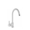 Miscelatore Lavello Monoforo Canna Alta Bianco  79830