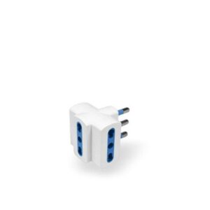 adattatore spina 3 presa bipasso  8026