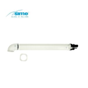 Kit Scarico Fumi Coassiale Sime Diam. 60/100 mm Per Scaldabagno A Gas