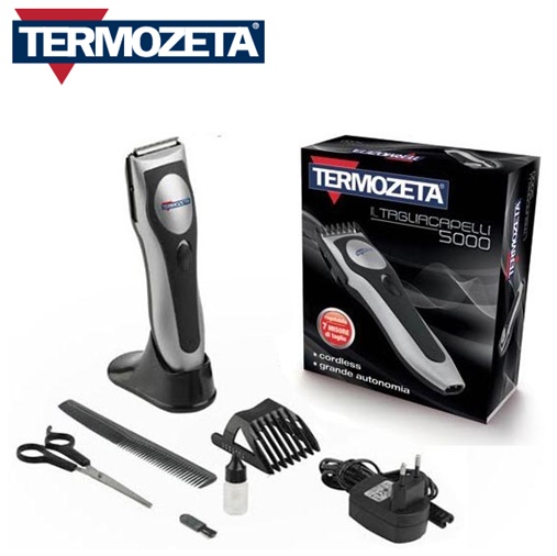 Tagliacapelli Ricaricabile 5000 Termozeta Grigio 85716G
