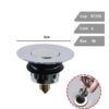 Tappo Lavandino Universale Pop Pap  87250