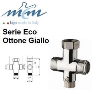 Pre-Miscelatore Completo Di Valvola Di Non Ritorno Pre-Mixer Complete With Non-Return Valve Pre- Mitigeur Complet Avec Clapet Anti-Retour. Articolo In Promo 9020Eco