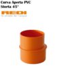 Aumento Conico Eccentrico Pvc 100X125 Redi  A100X125R