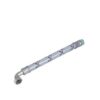 Antivibrante Curvo MF con Dado Girevole. 1"X60 Cm
