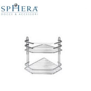 Angoliera Melanie Doppia Cromato  ACC13146