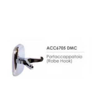 Portaccappatoio Ginevra Cromo  ACC6705