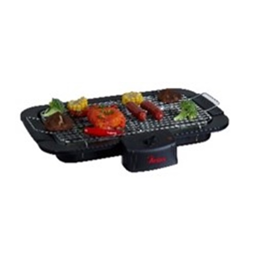 Barbecue Elettrico Portatile 2200 W Nero Ar1B01